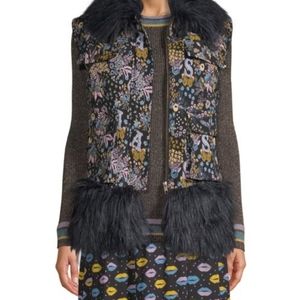 Sui by Anna Sui Women's Autumn Tapestry Vest